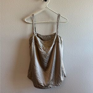 Vintage Ann Pinkerton silk tank top blouse